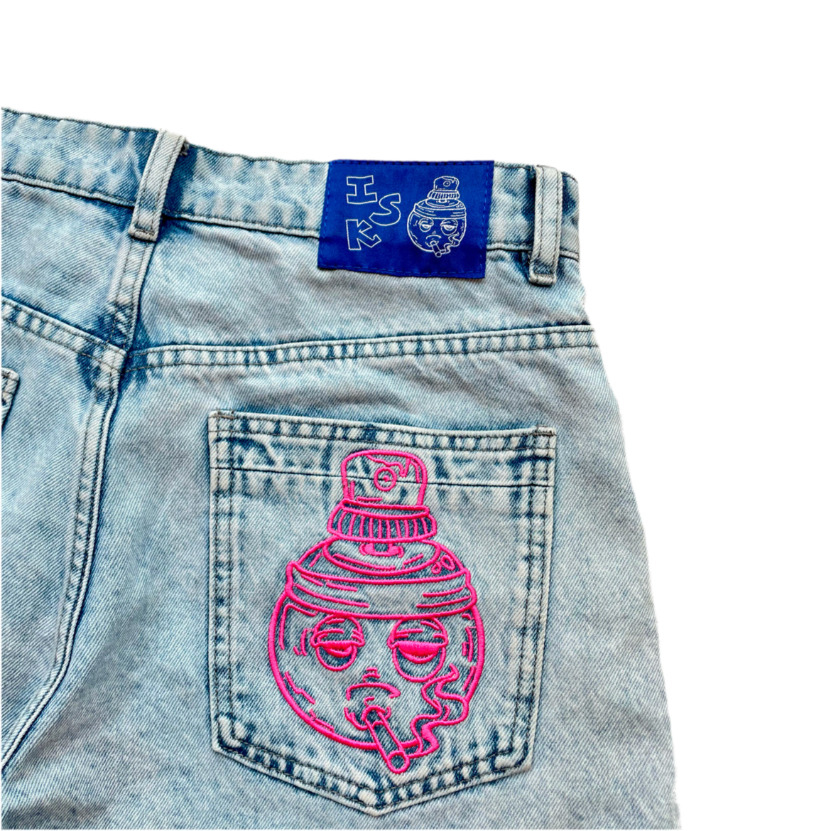 ISK Jorts Blue