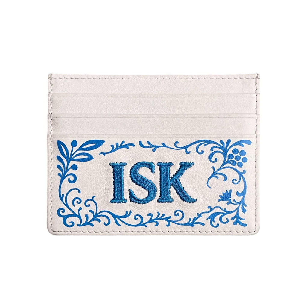 White Agora Cardholder