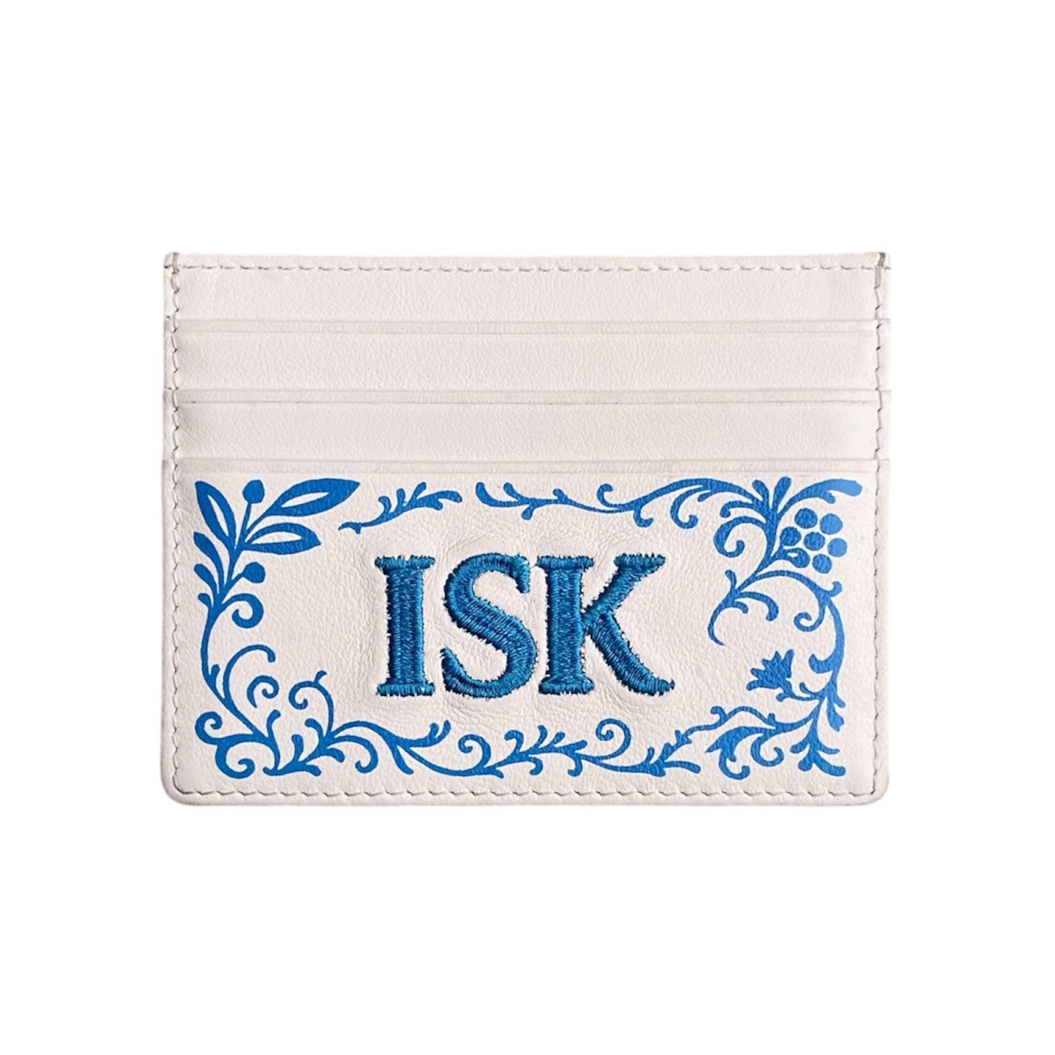 White Agora Cardholder